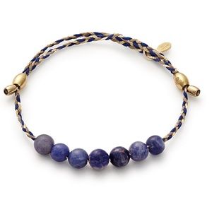 Alex and Ani Sodalite Precious Thread Bracelet
